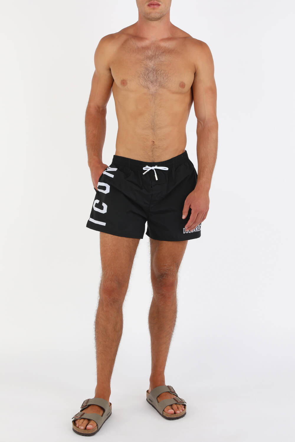 תמונת כל הלוק של Icon Swim Trunks in Black